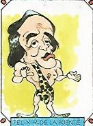 CROMO CARICATURAS 22 cromo ...: FELIX RODRIGUEZ DE LA FUENTE