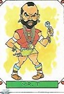 CROMO CARICATURAS 22 numero 155: MR T