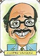 CROMO CARICATURAS 22 numero 143: JOSE LUIS LOPEZ VAZQUEZ