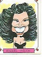 CROMO CARICATURAS 22 numero 158: RAQUEL WELCH