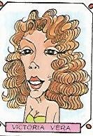 CROMO CARICATURAS 22 numero 177: VICTORIA VERA