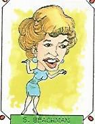CROMO CARICATURAS 22 numero 191: S. BEACHMAN