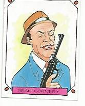CROMO CARICATURAS 22 numero 187: SEAN CONNERY