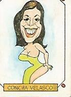 CROMO CARICATURAS 22 numero 194: CONCHA VELASCO