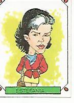 CROMO CARICATURAS 22 numero 200: ESTEFANIA DE MONACO