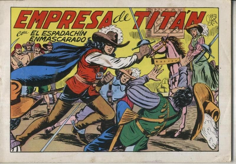 Valenciana: El Espadachin Enmascarado 3 en 1 numero 21: Empresa de titan