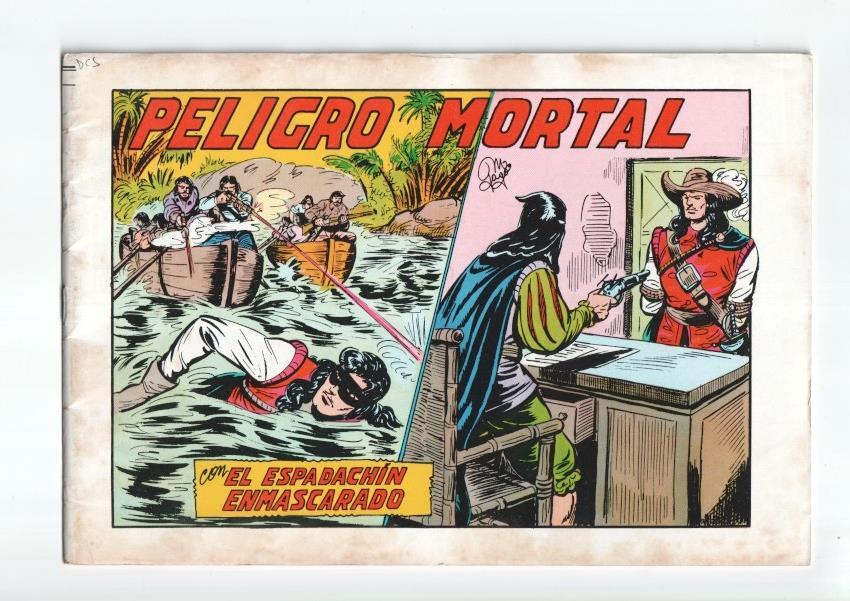 Valenciana: El Espadachin Enmascarado 3 en 1 numero 27: peligro mortal