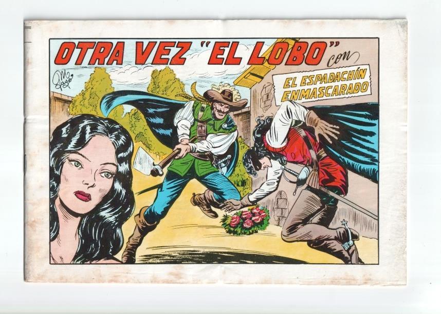 Valenciana: El Espadachin Enmascarado 3 en 1 numero 31: Otra vez El Lobo