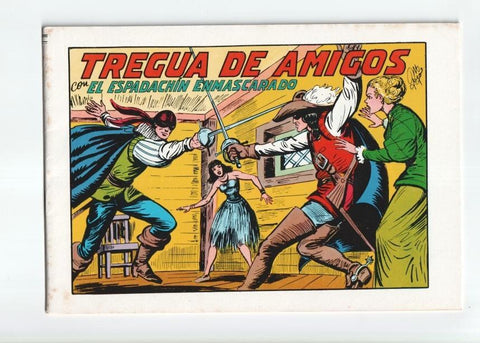 Valenciana: El Espadachin Enmascarado 3 en 1 numero 35: Tregua de amigos