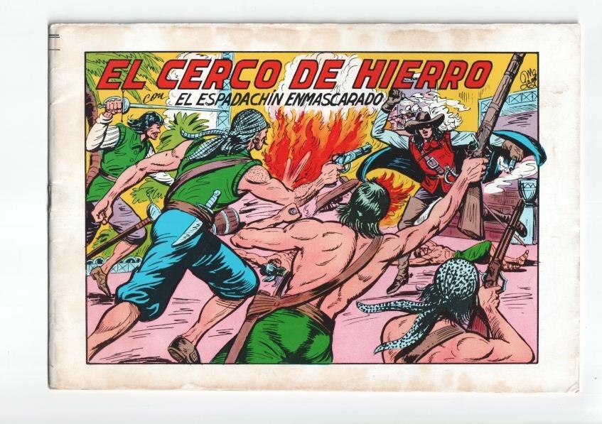 Valenciana: El Espadachin Enmascarado 3 en 1 numero 28: El cerco de hierro