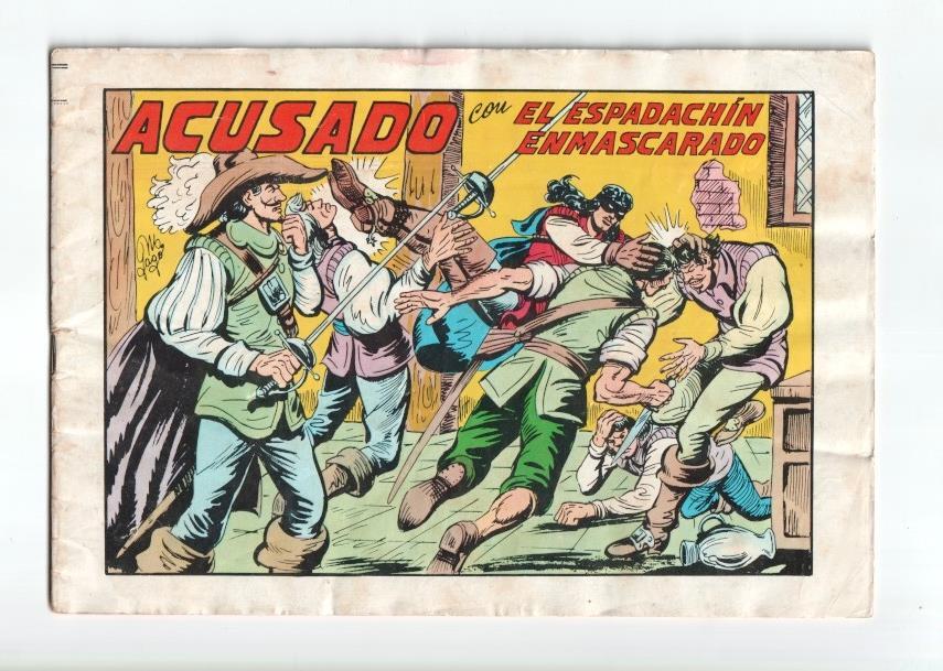 Valenciana: El Espadachin Enmascarado 3 en 1 numero 42: Acusado