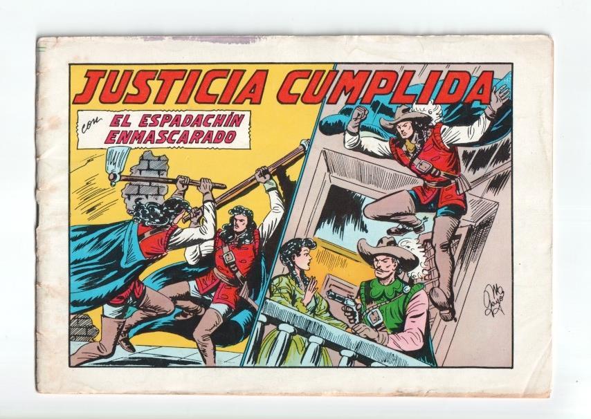 Valenciana: El Espadachin Enmascarado 3 en 1 numero 44: Justicia cumplida