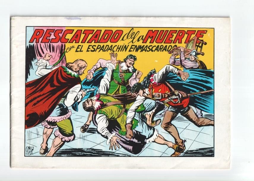 Valenciana: El Espadachin Enmascarado 3 en 1 numero 51: Rescatado de la muerte