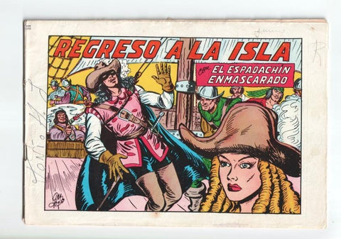 Valenciana: El Espadachin Enmascarado 3 en 1 numero 55: Regreso a la isla