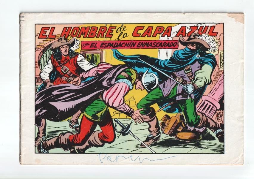 Valenciana: El Espadachin Enmascarado 3 en 1 numero 57: El hombre de la capa azul