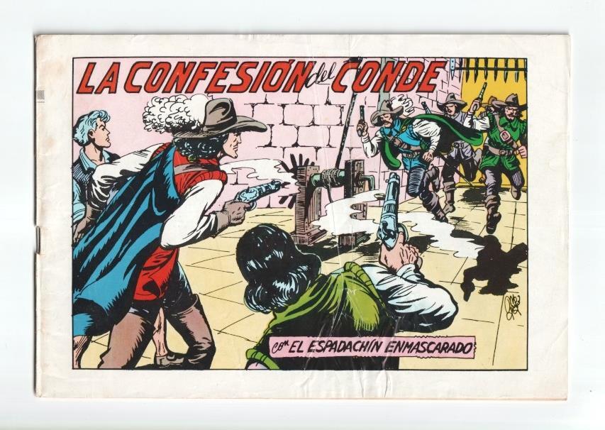 Valenciana: El Espadachin Enmascarado 3 en 1 numero 69: La confesion del conde