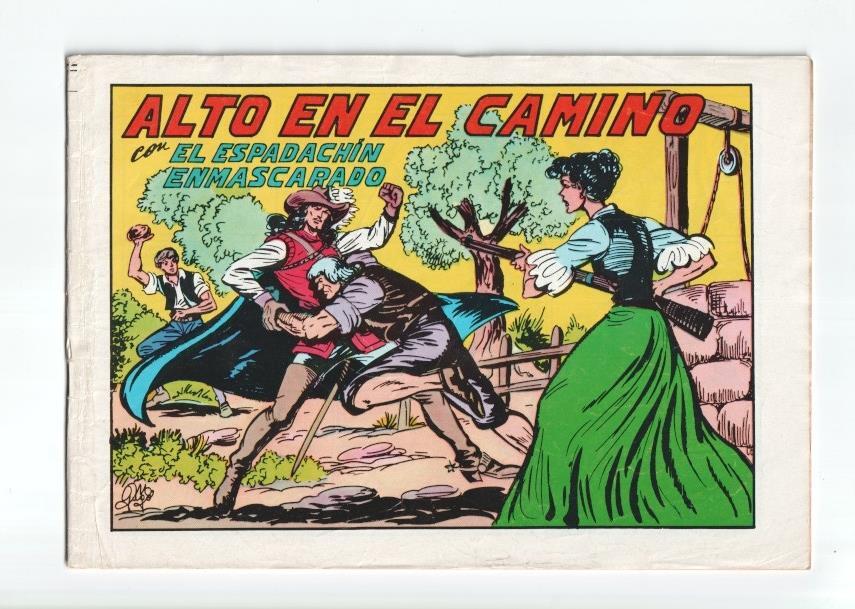 Valenciana: El Espadachin Enmascarado 3 en 1 numero 61: Alto en el camino