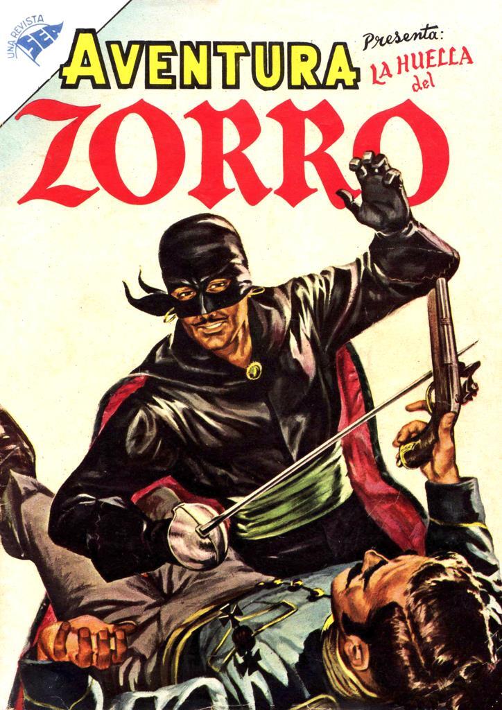 Poster DIN 4 numero 0638: Novaro: Aventura cubierta numero 15: El Zorro 
