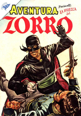 Poster DIN 4 numero 0638: Novaro: Aventura cubierta numero 15: El Zorro 