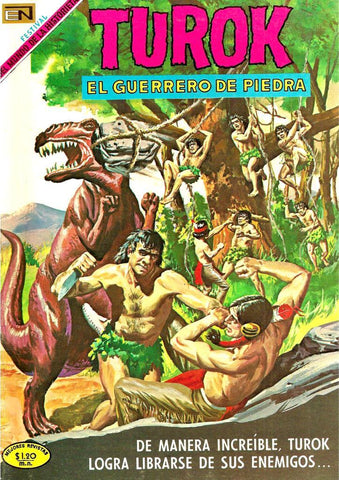 Poster DIN 4 numero 0642: Novaro: Turok el guerrero de piedra cubierta numero 04 