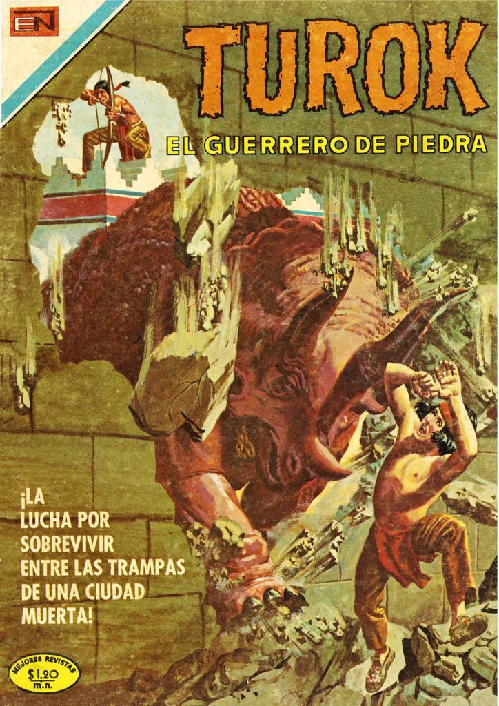 Poster DIN 4 numero 0647: Novaro: Turok el guerrero de piedra cubierta numero 12 