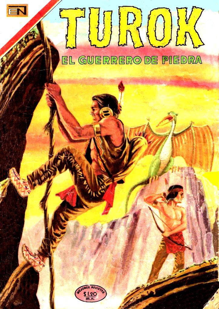 Poster DIN 4 numero 0649: Novaro: Turok el guerrero de piedra cubierta numero 17 