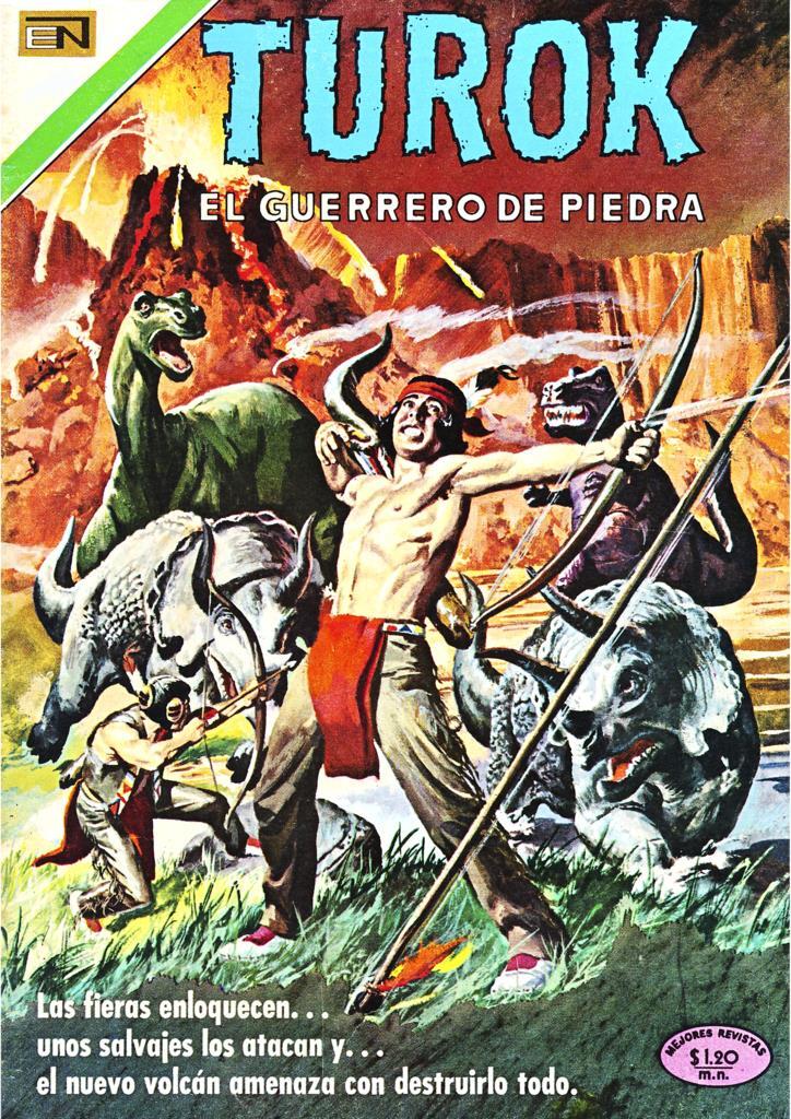Poster DIN 4 numero 0650: Novaro: Turok el guerrero de piedra cubierta numero 18  