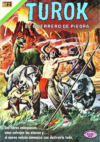 Poster DIN 4 numero 0650: Novaro: Turok el guerrero de piedra cubierta numero 18  