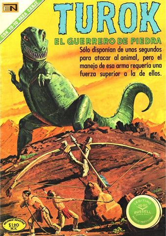 Poster DIN 4 numero 0653: Novaro: Turok el guerrero de piedra cubierta numero 21