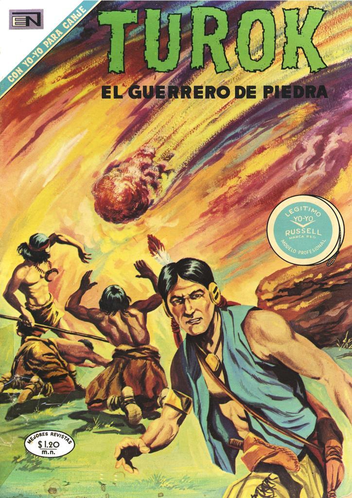 Poster DIN 4 numero 0654: Novaro: Turok el guerrero de piedra cubierta numero 22  