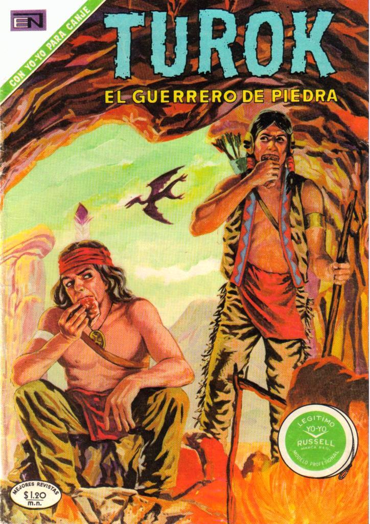 Poster DIN 4 numero 0655: Novaro: Turok el guerrero de piedra cubierta numero 23  
