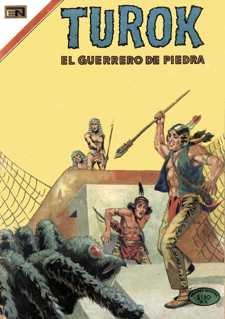 Poster DIN 4 numero 0657: Novaro: Turok el guerrero de piedra cubierta numero 25  