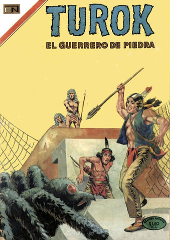 Poster DIN 4 numero 0657: Novaro: Turok el guerrero de piedra cubierta numero 25  
