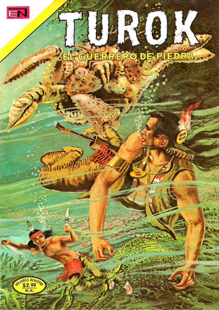 Poster DIN 4 numero 0659: Novaro: Turok el guerrero de piedra cubierta numero 70 
