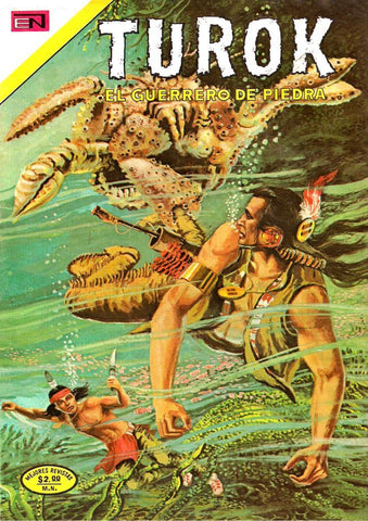 Poster DIN 4 numero 0659: Novaro: Turok el guerrero de piedra cubierta numero 70 