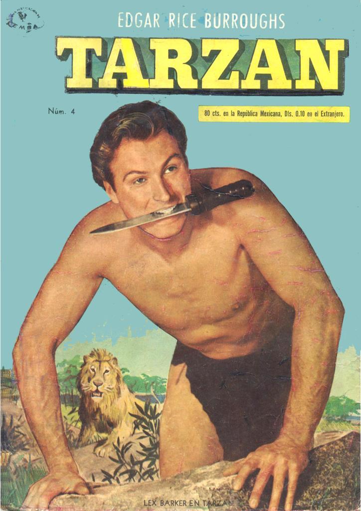 Poster DIN 4 numero 0662: Novaro: Tarzan (Lex Barker) cubierta numero 04