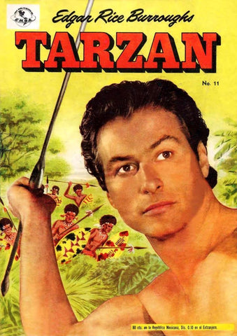 Poster DIN 4 numero 0666: Novaro: Tarzan (Lex Barker) cubierta numero  11