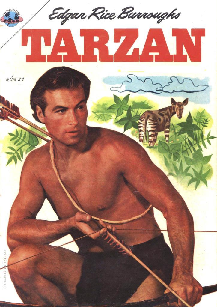 Poster DIN 4 numero 0667: Novaro: Tarzan (Lex Barker) cubierta numero 21 