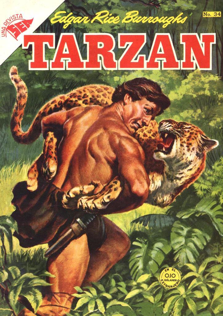 Poster DIN 4 numero 0669: Novaro: Tarzan cubierta numero 34 