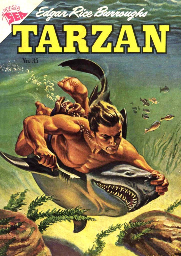 Poster DIN 4 numero 0670: Novaro: Tarzan cubierta numero 35