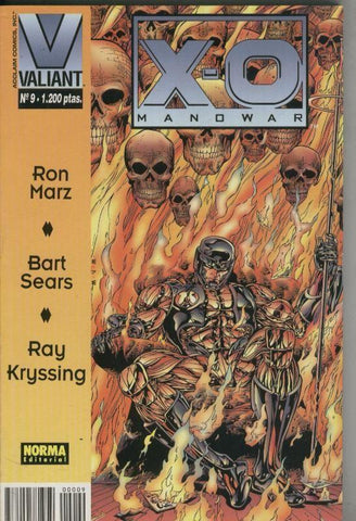 Norma: X-O Manowar numero 9: Reflejos
