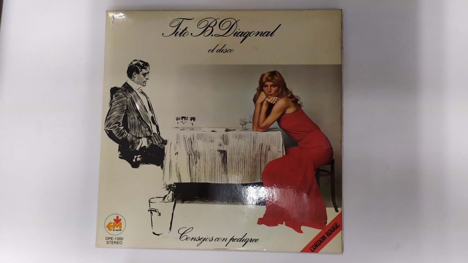 DISCO LP: TITO B. DIAGONAL - El disco