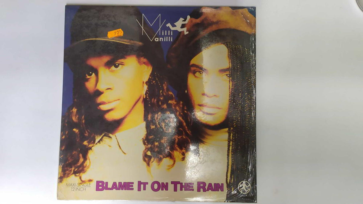 Disco Vinilo 45rpm: MILLI VANILLI - Blame it to the rain