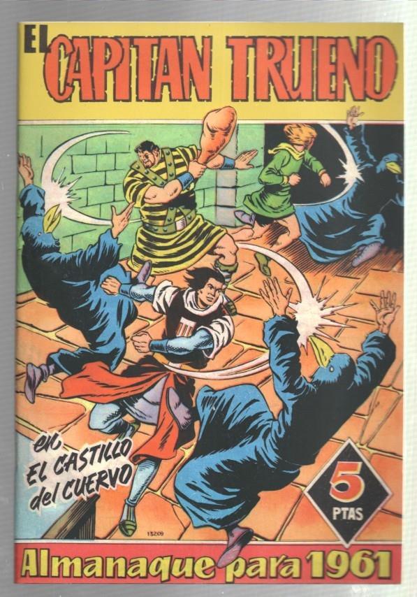 Edicion Facsimil: El Capitan Trueno almanaque 1961: El castillo del cuervo