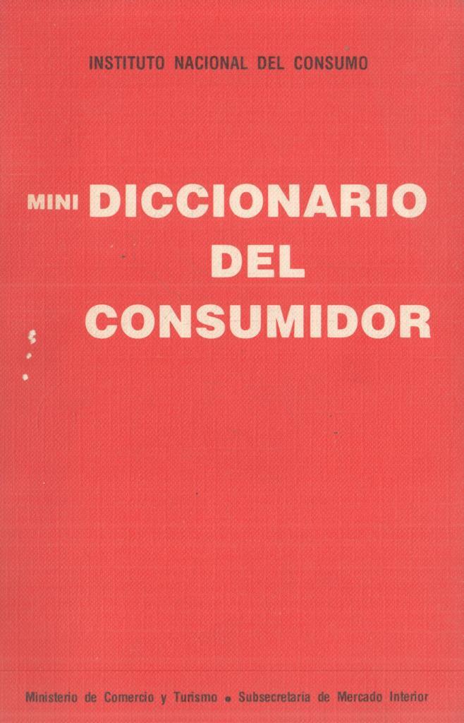 Mini Diccionario del Consumidor