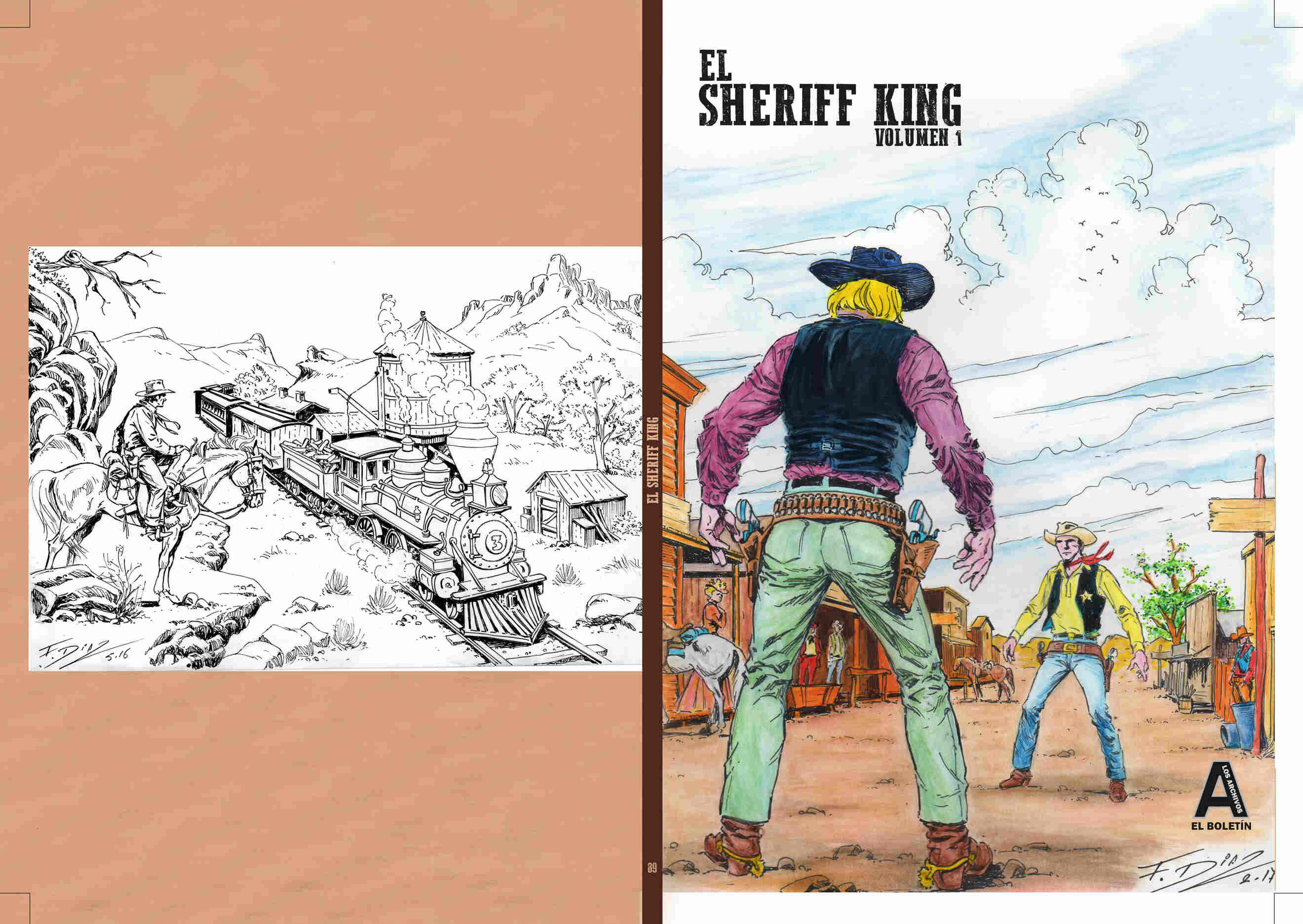 Los Archivos de El Boletin volumen 089: El Sheriff King volumen 1