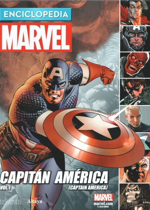 Enciclopedia MARVEL numero 05: Capitan America (Captain America) vol 1