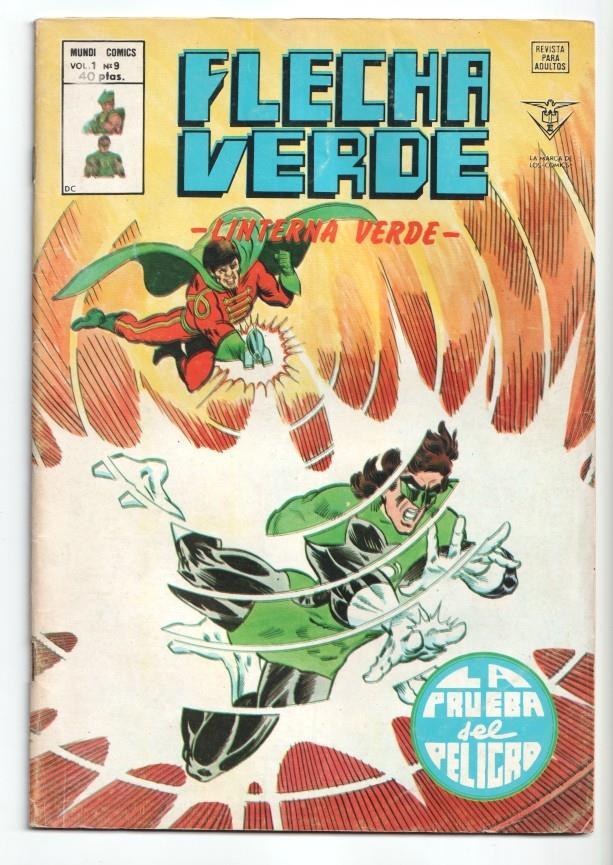 Mundicomic: Flecha Verde (Linterna Verde) numero 9: La prueba del peligro