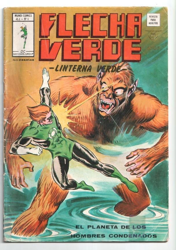 Mundicomic: Flecha Verde (Linterna Verde) numero 1: El planeta de los hombres condenados