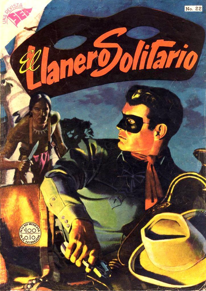 Poster DIN 4 numero 0701: Novaro: El Llanero Solitario cubierta numero 22 